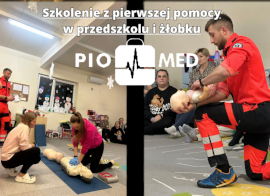 Szkolenie z pierwszej pomocy w przedszkolu i żłobku